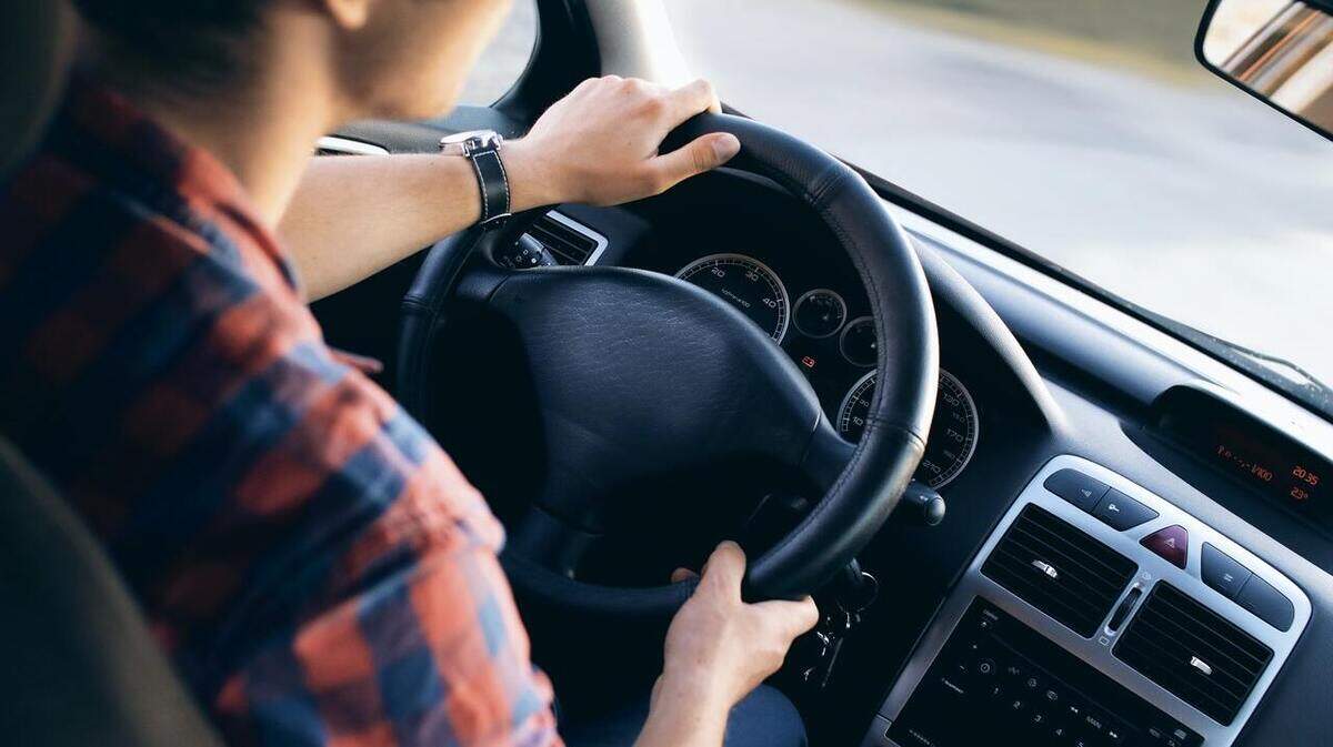 Listening to a podcast while on a long drive can inspire realizations and new ideas.