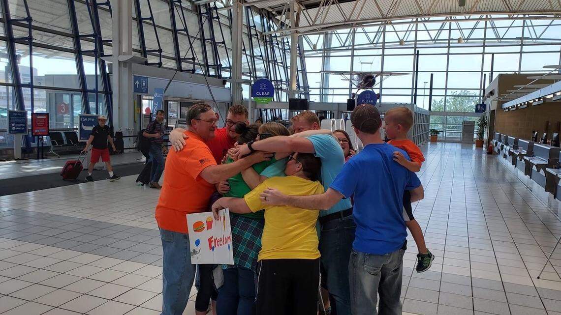 “Alyssa is HOME!!!!!” her family wrote on her GoFundMe page. “We picked her up today. We are all so incredibly happy.”