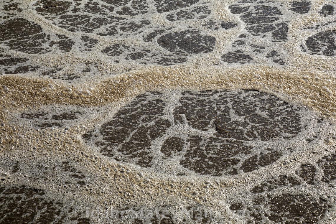 At this step, the “chocolate river,” aeration activates micro-organisms to dissolve pollutants, an important step in water renewal.