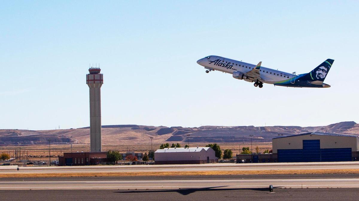 New direct flights from Boise to three cities on Alaska Airlines were announced Wednesday.
