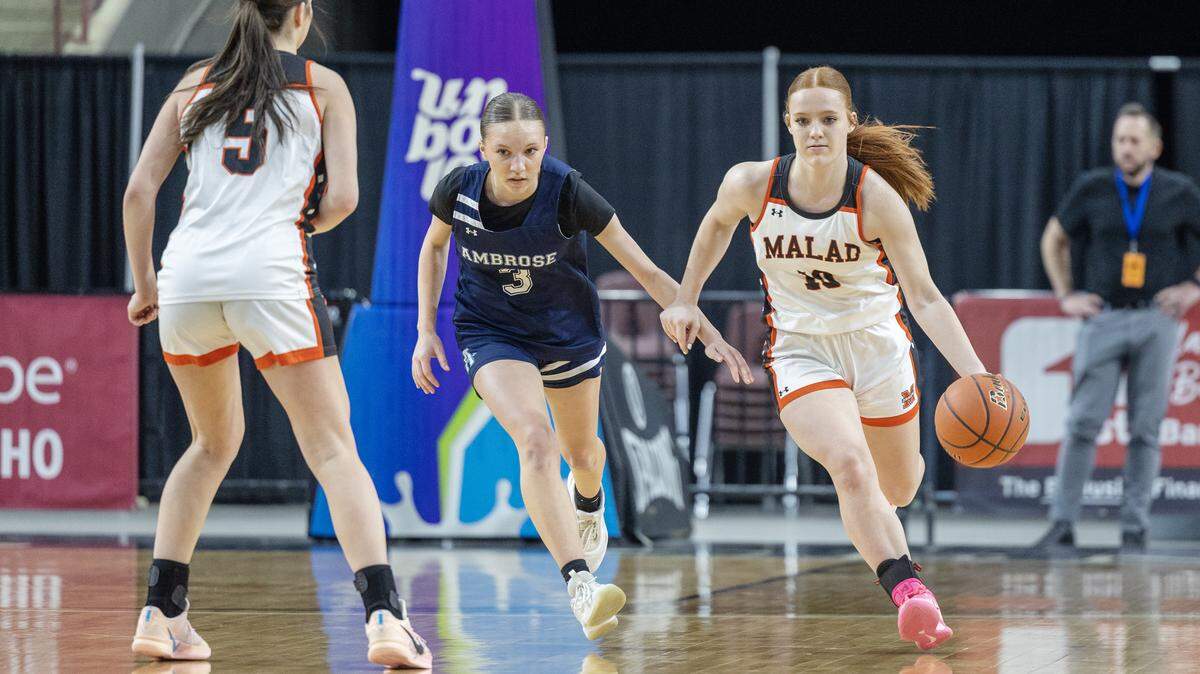 Malad’s Izzy Haycock was voted the 3A All-Idaho Player of the Year by the state’s coaches.