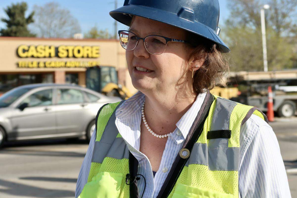 Kadee Porter, construction coordinator with the Ada County Highway District, acknowledges drivers' frustrations during this record roadwork season: "Construction is never convenient."