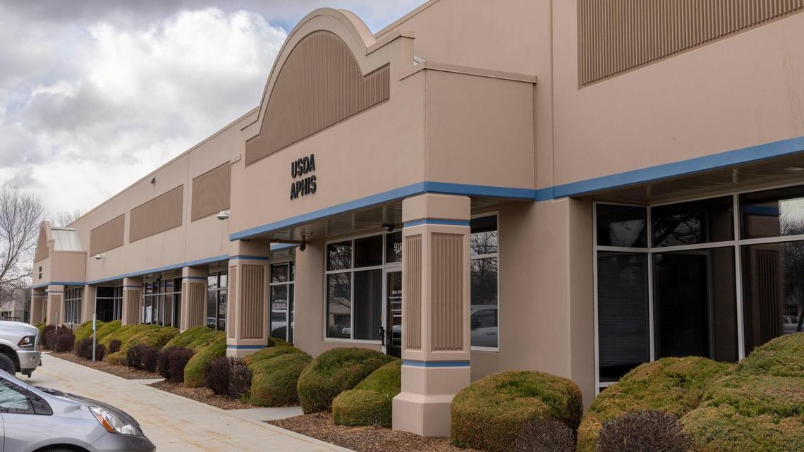 This federal Animal & Plant Health Inspection Service office at 9134 W. Black Eagle Drive in Boise is targeted for closure.