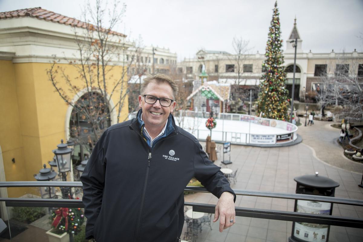 Hugh Crawford, general manager at The Village at Meridian, says The Village has been successful because It’s a place for pure entertainment - from movies to the fountains - for dining, shopping and hanging out. “We’ve given people a compelling reason to be here,” he says.