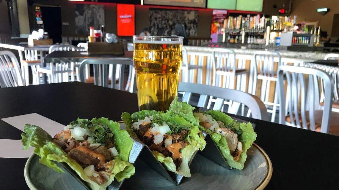 One of the specials at The Tailgate Taphouse is $1 street tacos on Tuesdays.