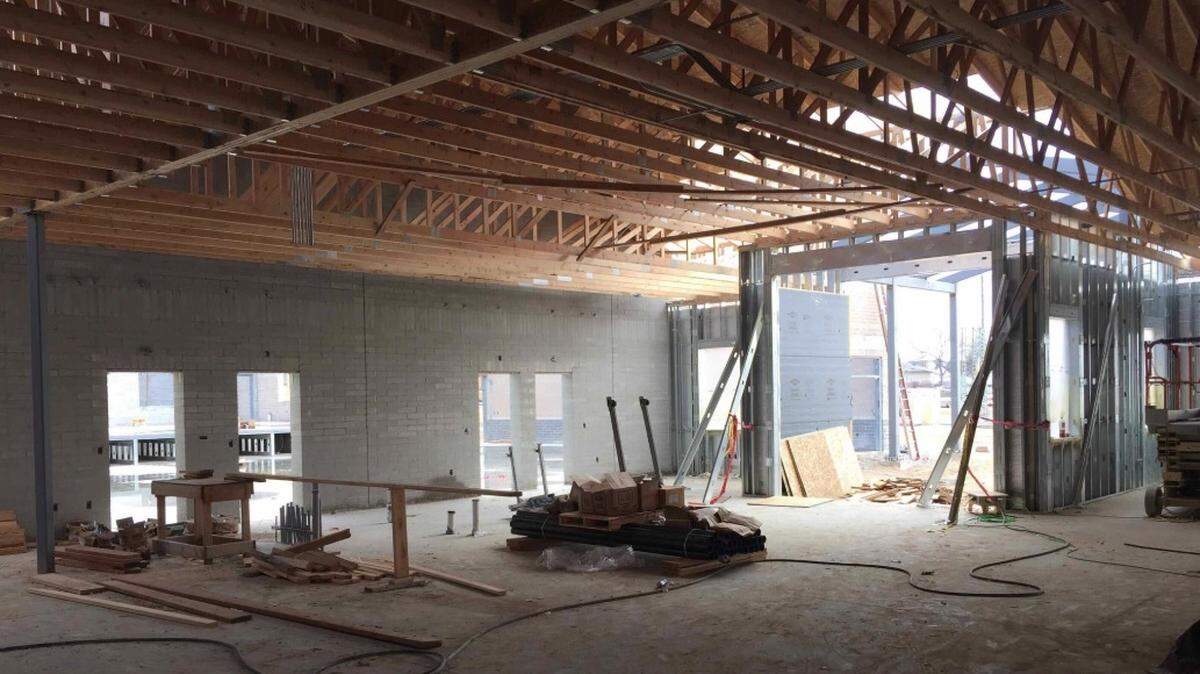 Construction at Amity Elementary School