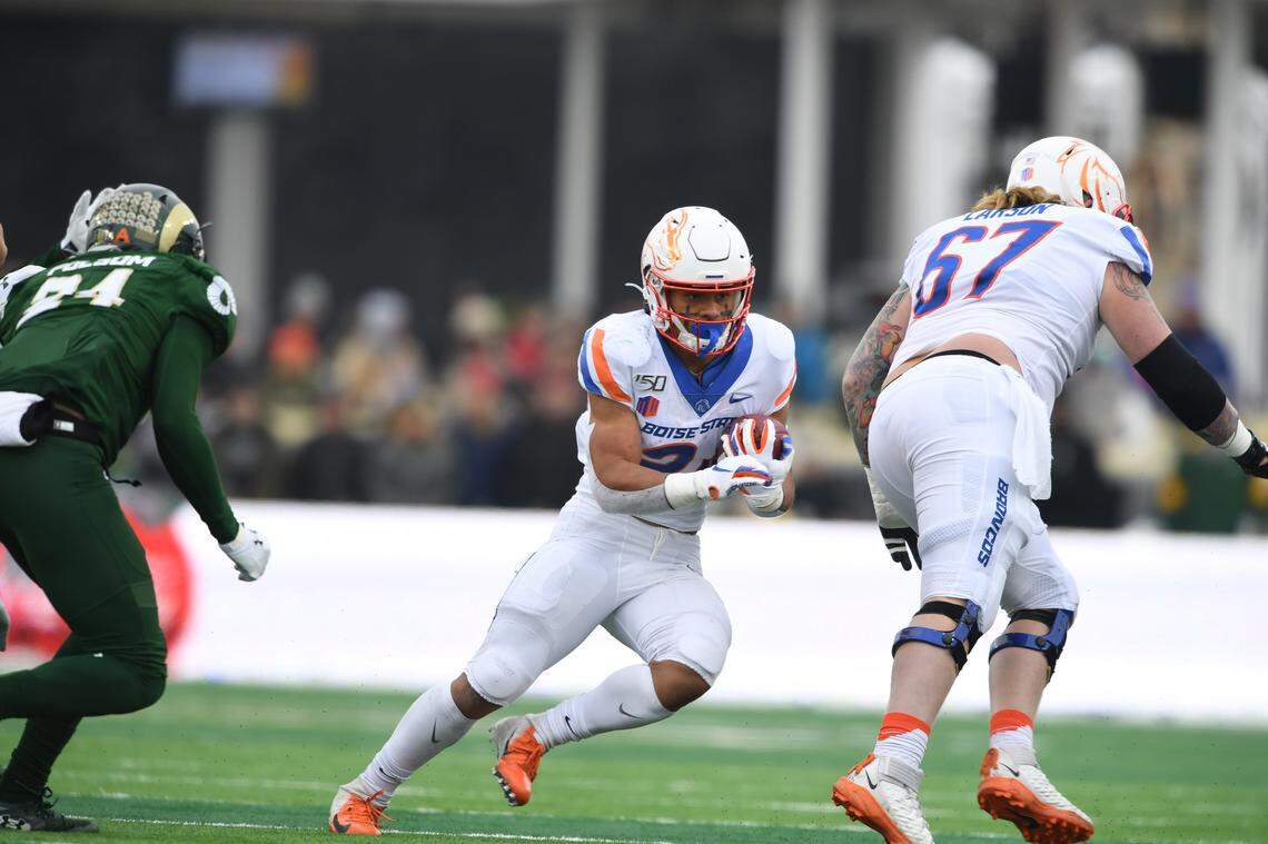 Boise State running back George Holani vs. Colorado State.