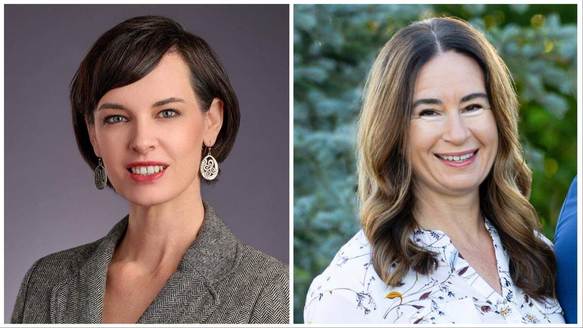 Idaho Sen. Tammy Nichols, R-Middleton, left, faces a challenge from Lori Bishop in the Republican primary in District 10.