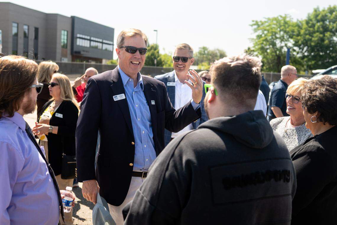 College of Western Idaho President Gordon Jones celebrated the groundbreaking of CWI’s new 101,000-square-foot academic building in Boise’s West End neighborhood on June 23.
