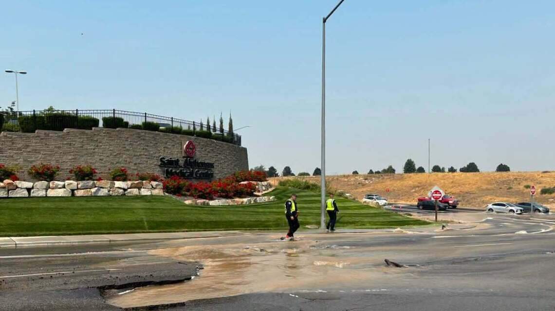 Update: Garrity Boulevard near I-84 expected to remain closed until Friday