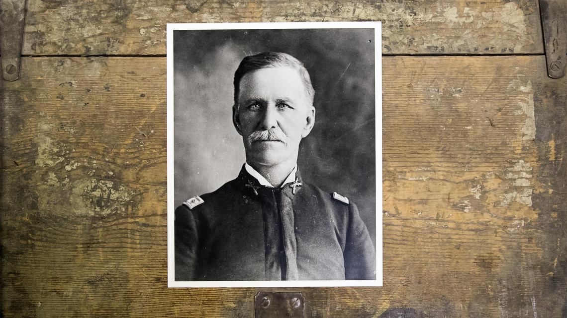 Major Edward McConville was killed on the first day of a conflict with Philippine insurgents after Idaho troops were deployed to contain Spanish imperialism during the Spanish-American War. He was considered the most beloved member of the regiment and was shot in the chest while rallying a staggering line in the face of enemy fire.