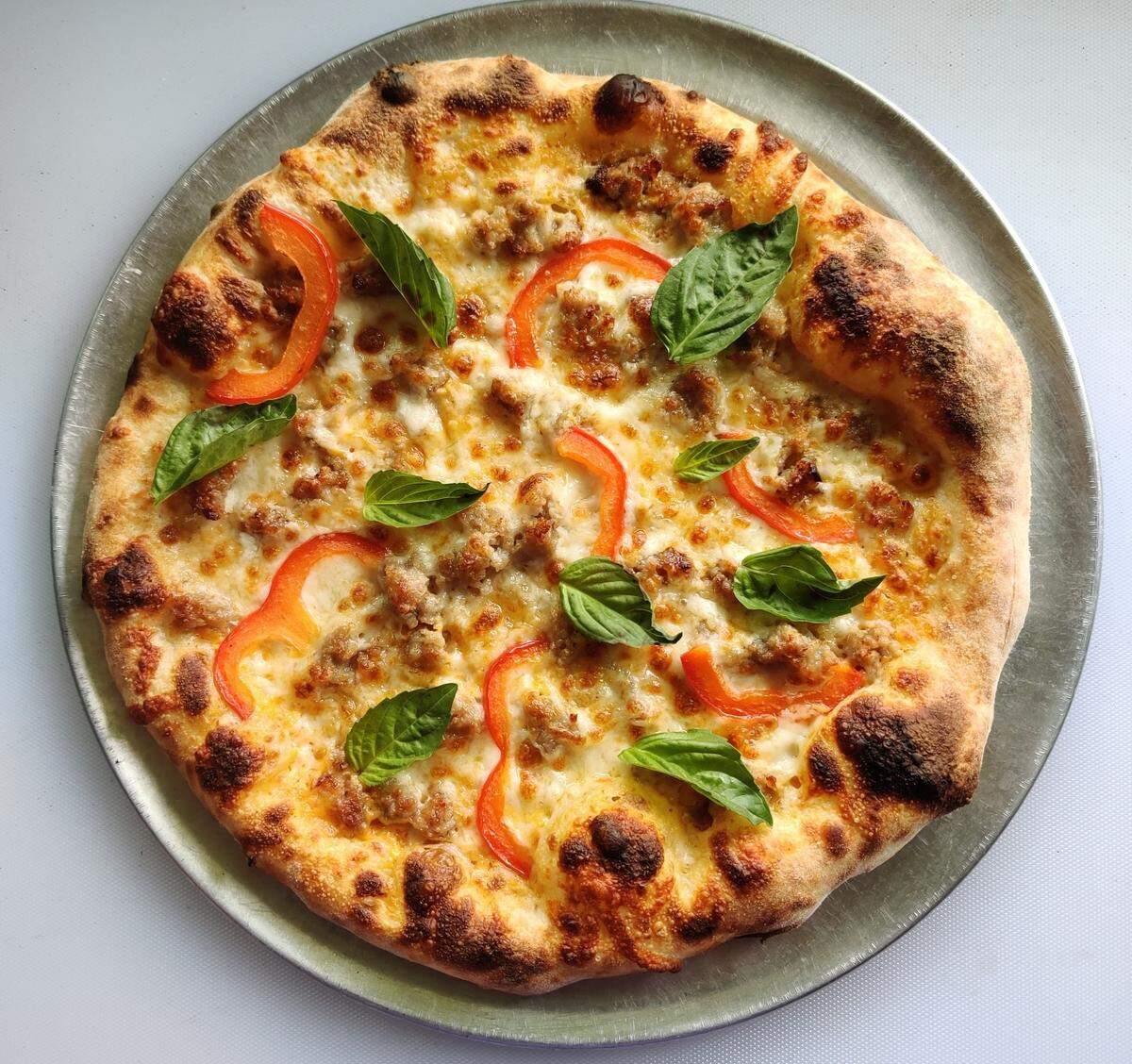 Anazalone Pizza is offering its signature Thai curry pie for $12 during Taste of Downtown.