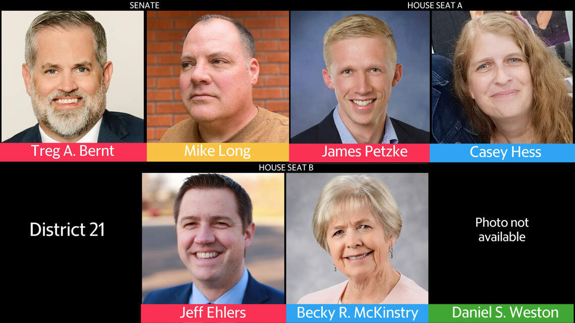 Who’s running for Legislative District 21? What the candidates have to say