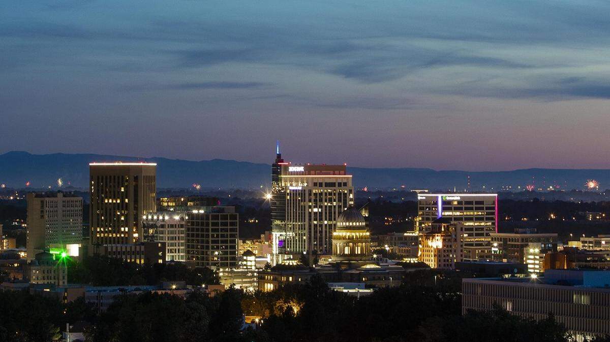 The Boise skyline is shown in this 2019 file photo.