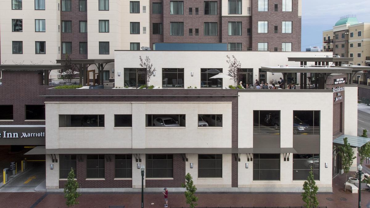 The Residence Inn by Marriott in Downtown Boise recently debuted its roof-deck patio bar, which is accessible from the third floor.