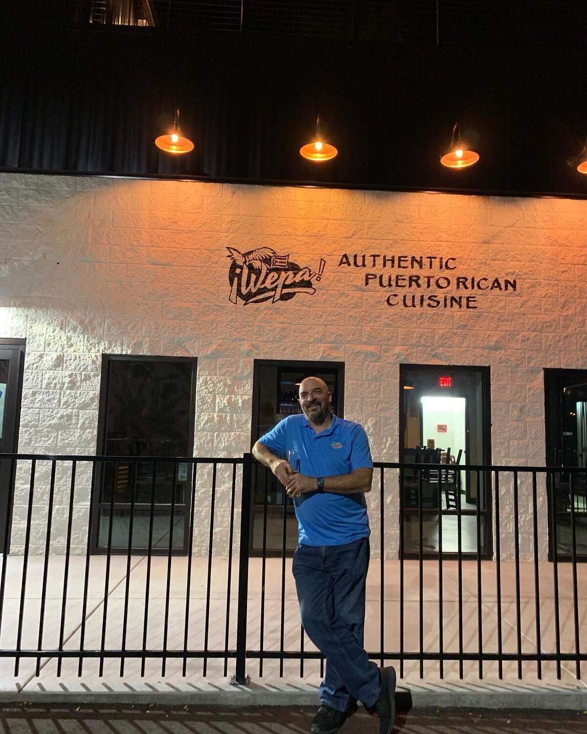 Wepa Cafe owner Art Robinson poses outside his Garden City restaurant in this file photo.