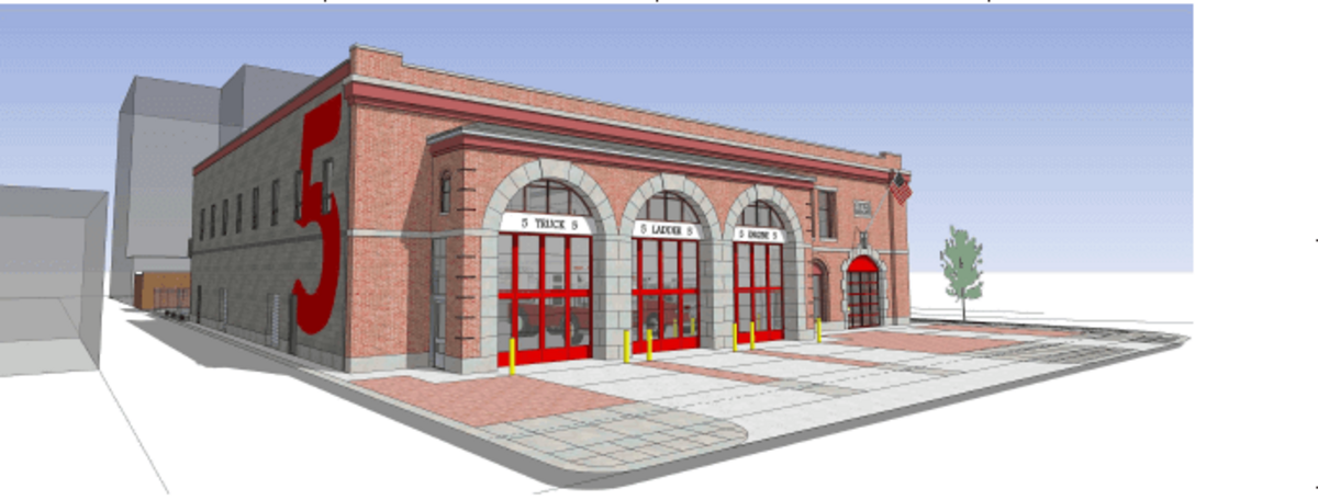 Boise’s new Fire Station 5, which is expected to be finished in 2024, will have solar panels on the roof and will only use electricity for its energy.