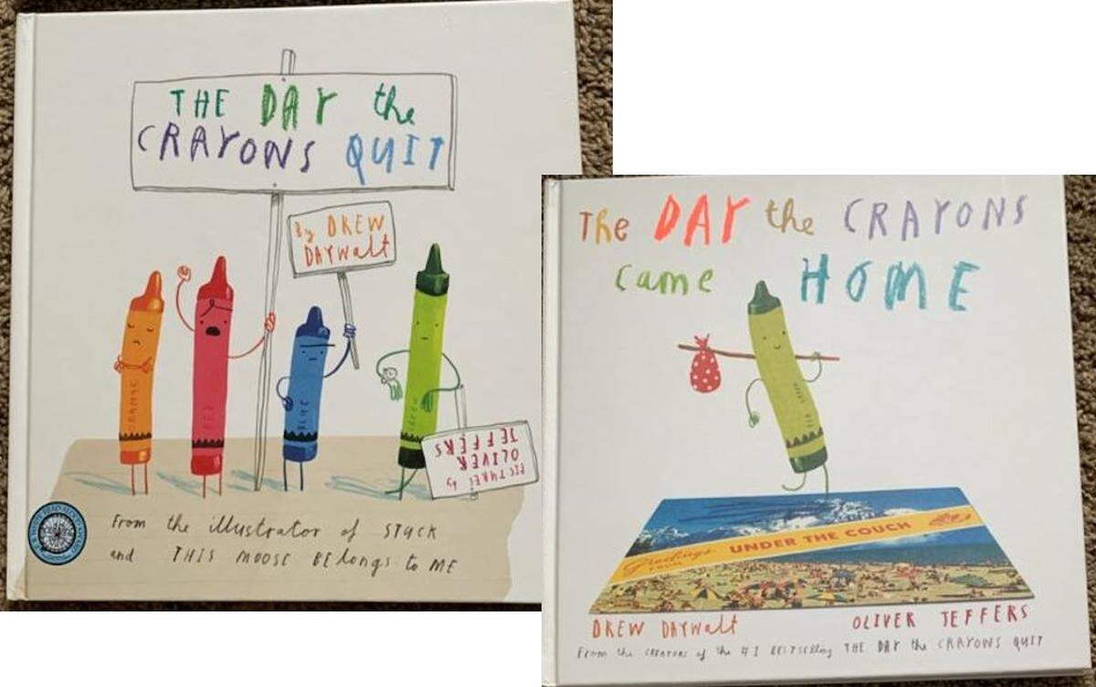 Drew Daywalt’s “Crayon’s” book series is written for kids, but will delight kids are heart as well, says Statesman gifter Terri Dillion.