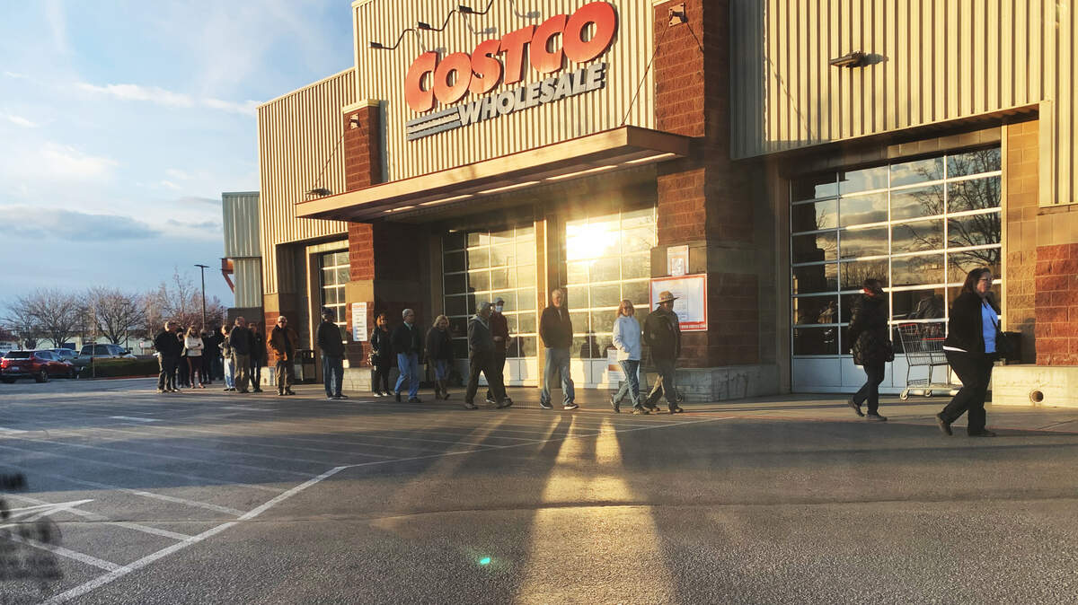 Boise police arrested a man for failing to wear a mask inside a Costco in December 2020.