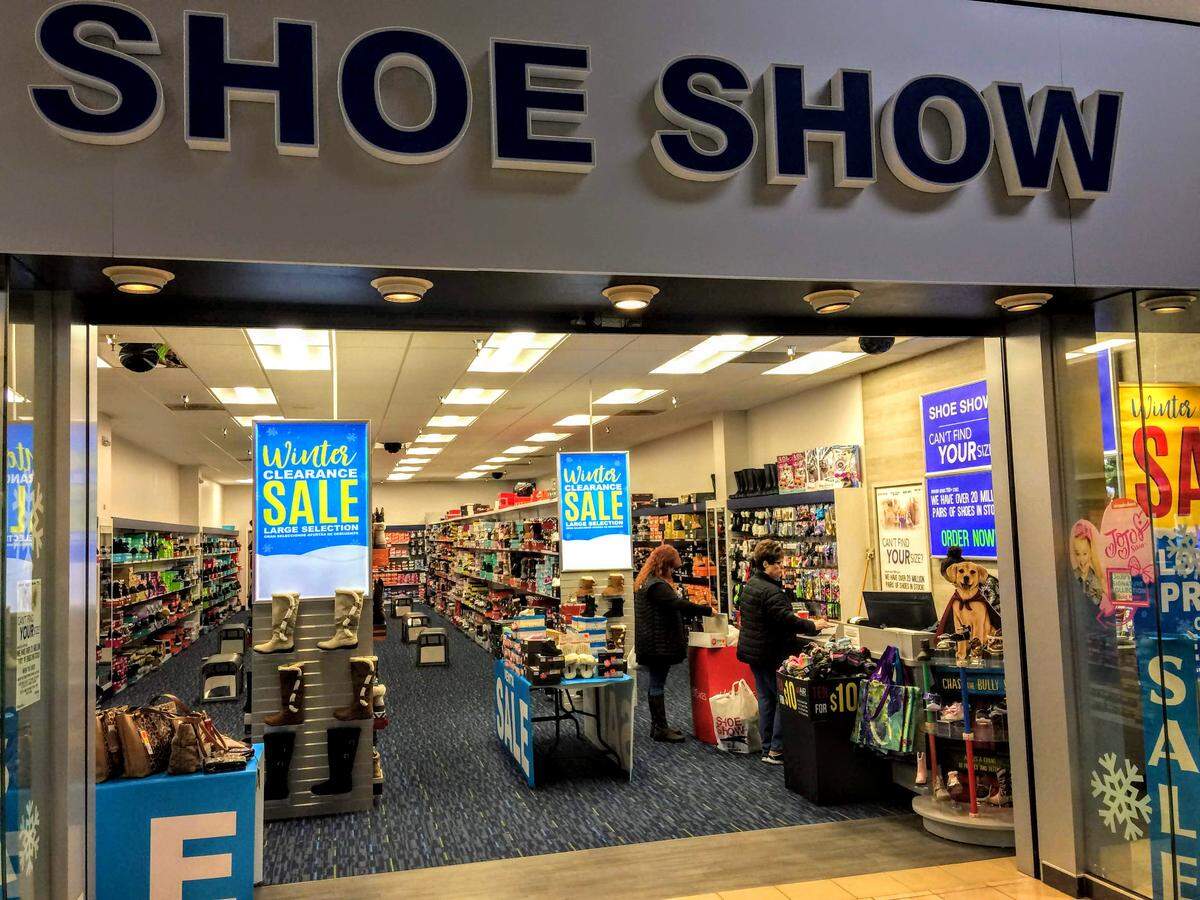 New Shoe Show store in former Payless Shoes space in Boise Towne Square mall 1-1-20. By David Staats