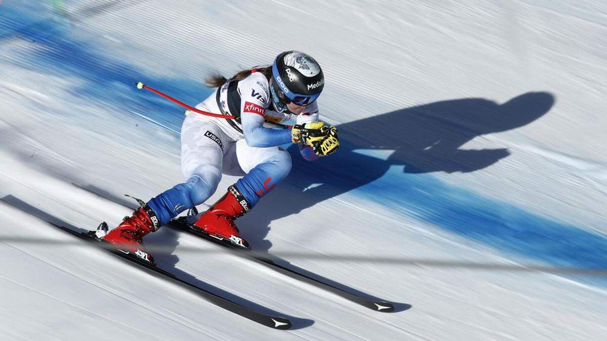 Breezy Johnson finished second in three World Cup downhill races this winter and was a medal favorite for the Olympics.