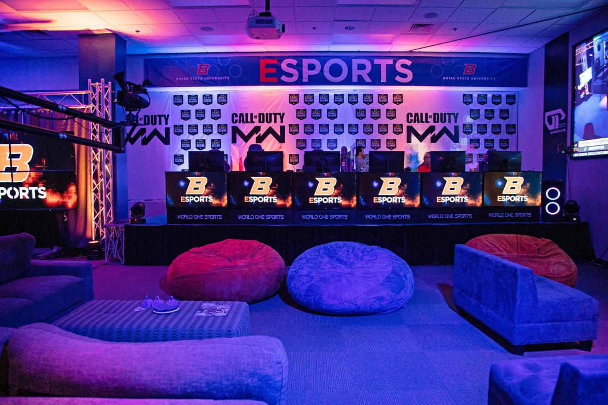 The Boise State Gamepants Esports Arena is home to the growing Esports program. The college hosts competitive video game teams as an officially sanctioned varsity activity. They compete in intercollegiate play as part of the National Association of Collegiate Esports (NACE).