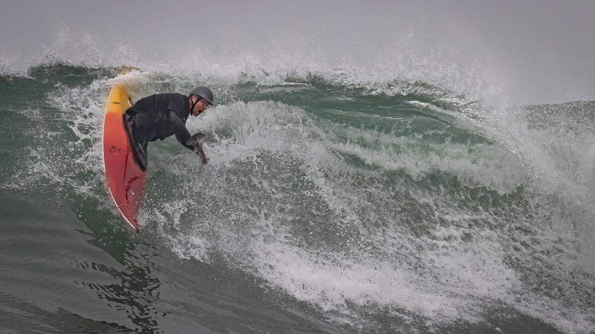 Jim Grossman kayaking at Santa Cruz Paddlefest in 2017. The 56-year-old Sun Valley resident died due to a kayaking accident Monday.