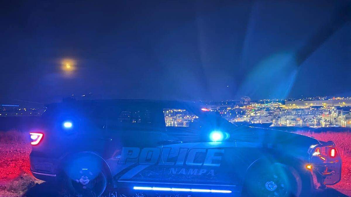 Two Nampa police officers shot and injured a teenager Friday night after he allegedly attacked his mother and threatened the responding officers with a knife. 