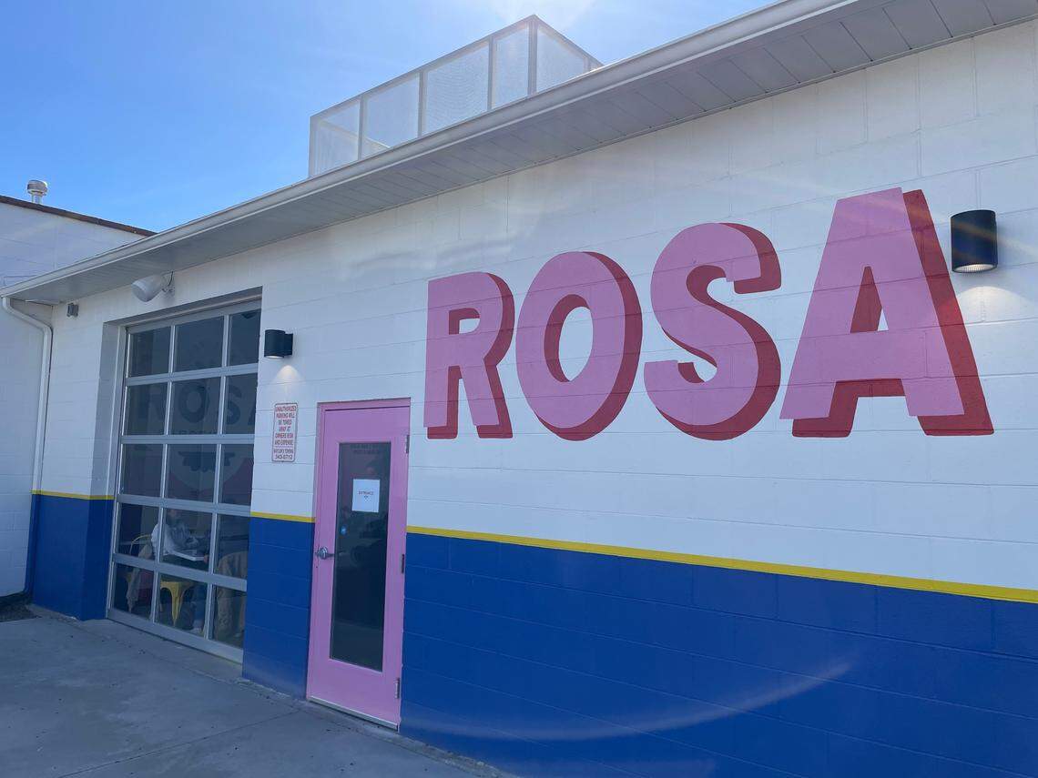 Rosa took over a former fabrication and welding shop in the same building as Push & Pour in Garden City.