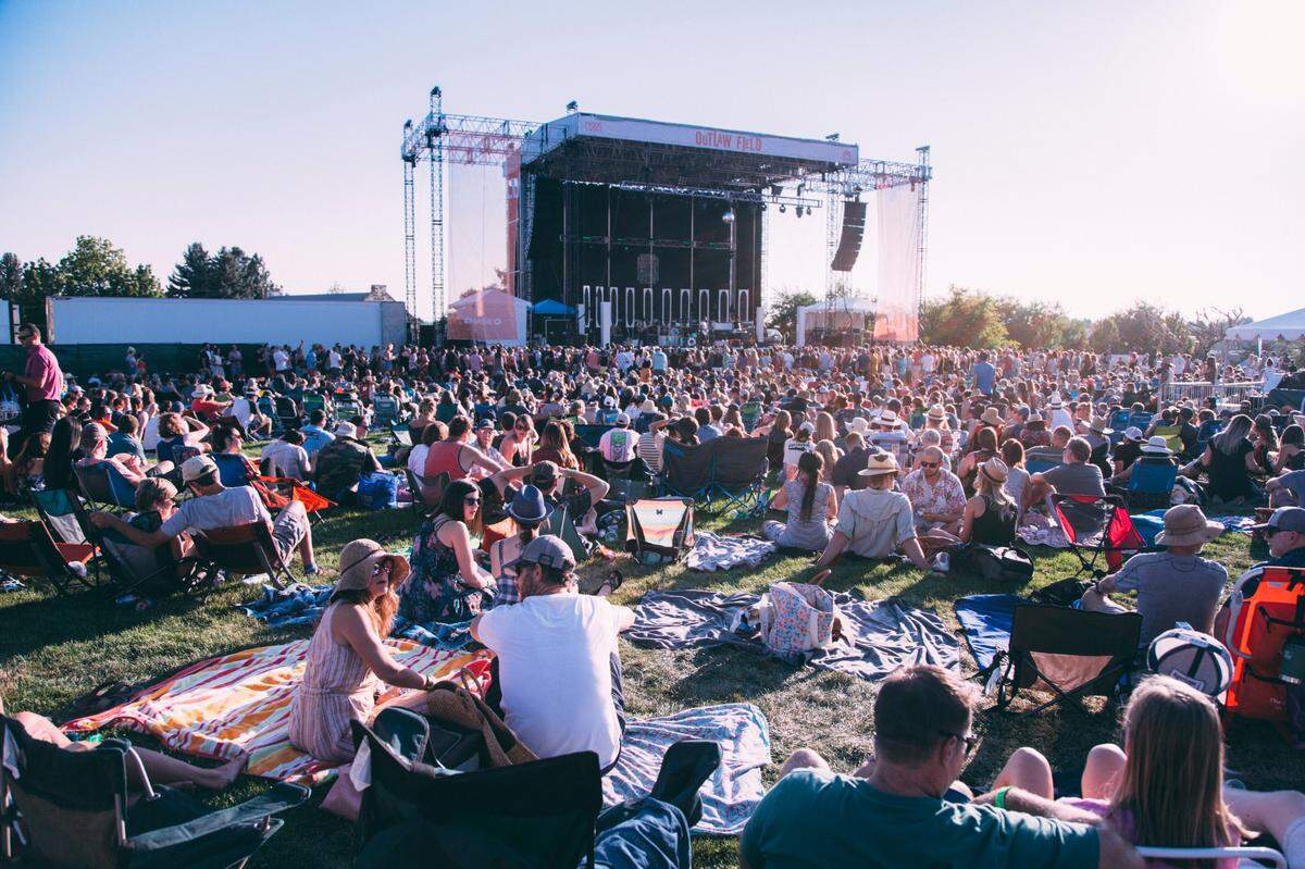 Shakey Graves performed at Outlaw Field at the Idaho Botanical Garden in 2019.