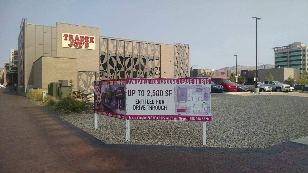 Although a business with a drive-thru was approved for this space, that won’t be the case.