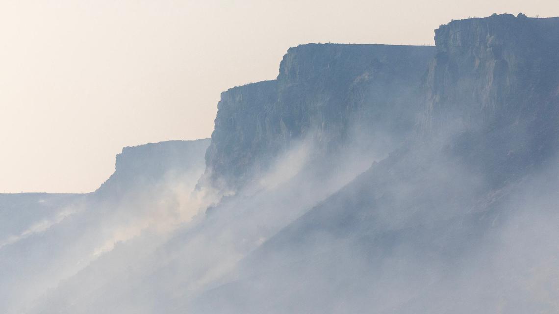 The Plex Fire started near South Eyele Avenue and East Plexi Court just east of Sunny Ridge in the evening of Sept. 4 and grew overnight.