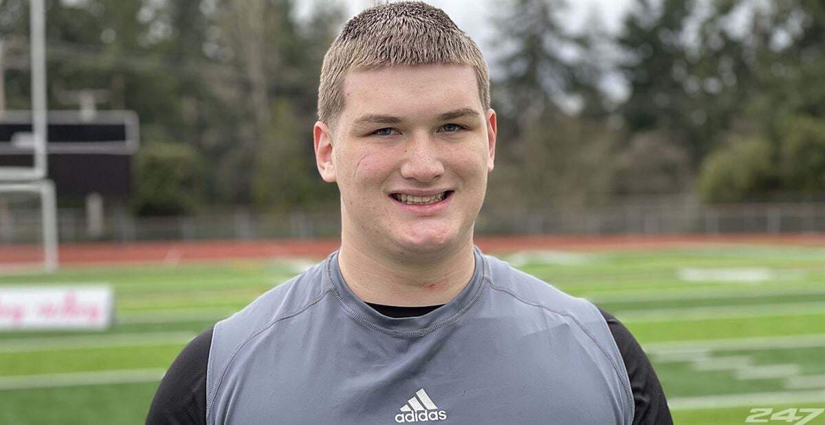 Owyhee offensive tackle Carson Rasmussen verbally committed to Boise State on Monday.