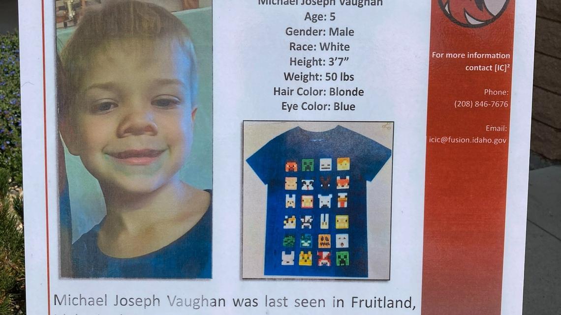 Michael Joseph Vaughan was last seen in Fruitland, Idaho on Tuesday, July 27, 2021. Many local law enforcement agencies have been involved in search efforts for him over the last several days.