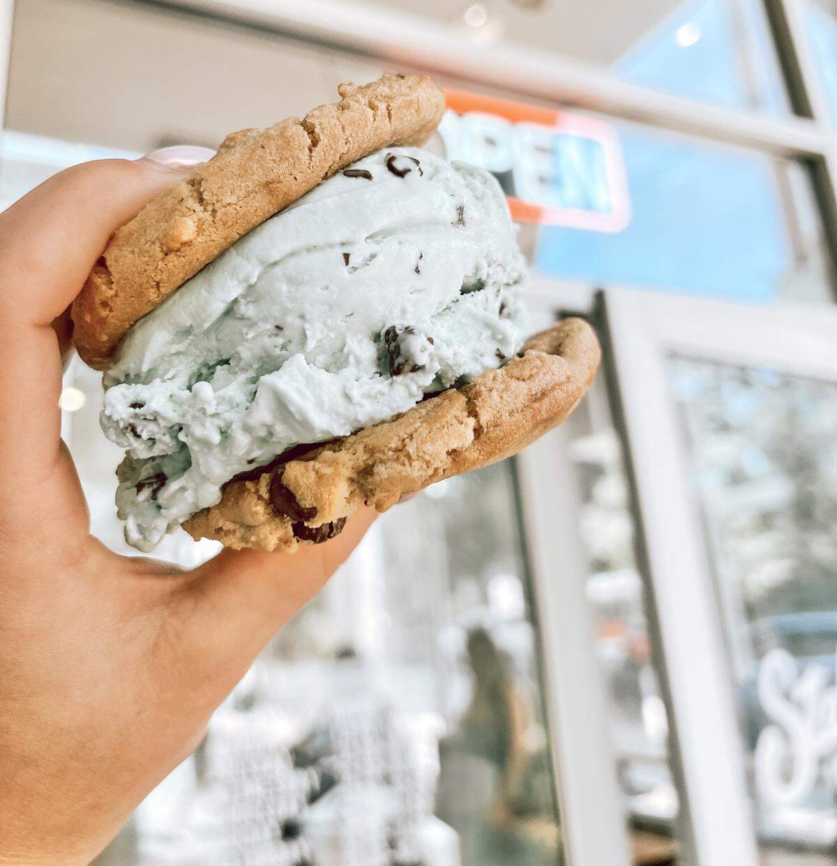 “The perfect sandwich does exist,” Stella’s wrote on social media. “And it’s an ice cream cookie sandwich!”