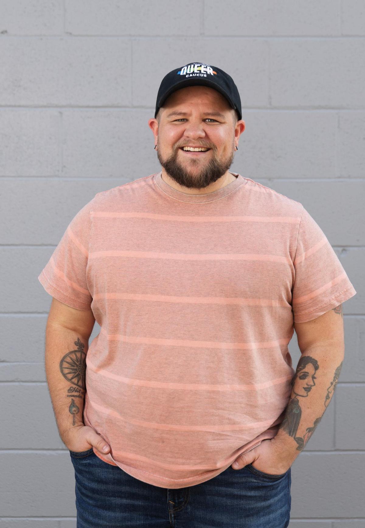 Nikson Mathews, 40, of Boise, is pictured at The Community Center.