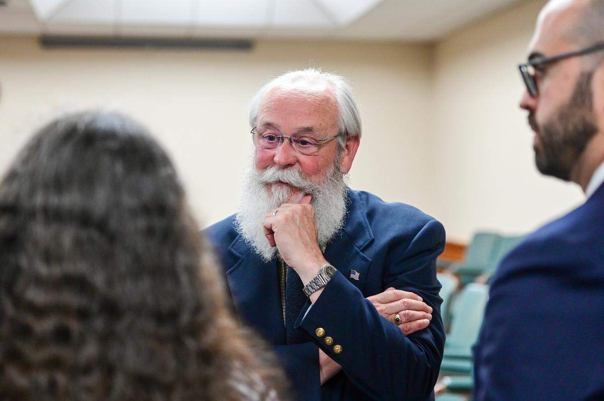 Latah County Prosecutor Bill Thompson is leading the murder case against Bryan Kohberger, who is scheduled for trial in October on charges of killing four University of Idaho students in November 2022.