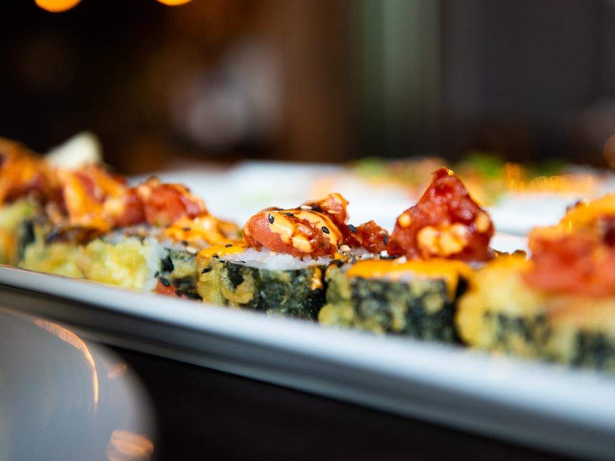 Lucky Fins Seafood Grill.