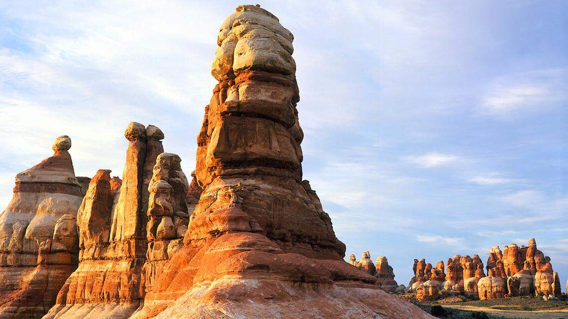 A body was found in The Needles District of Canyonlands National Park, rangers said.