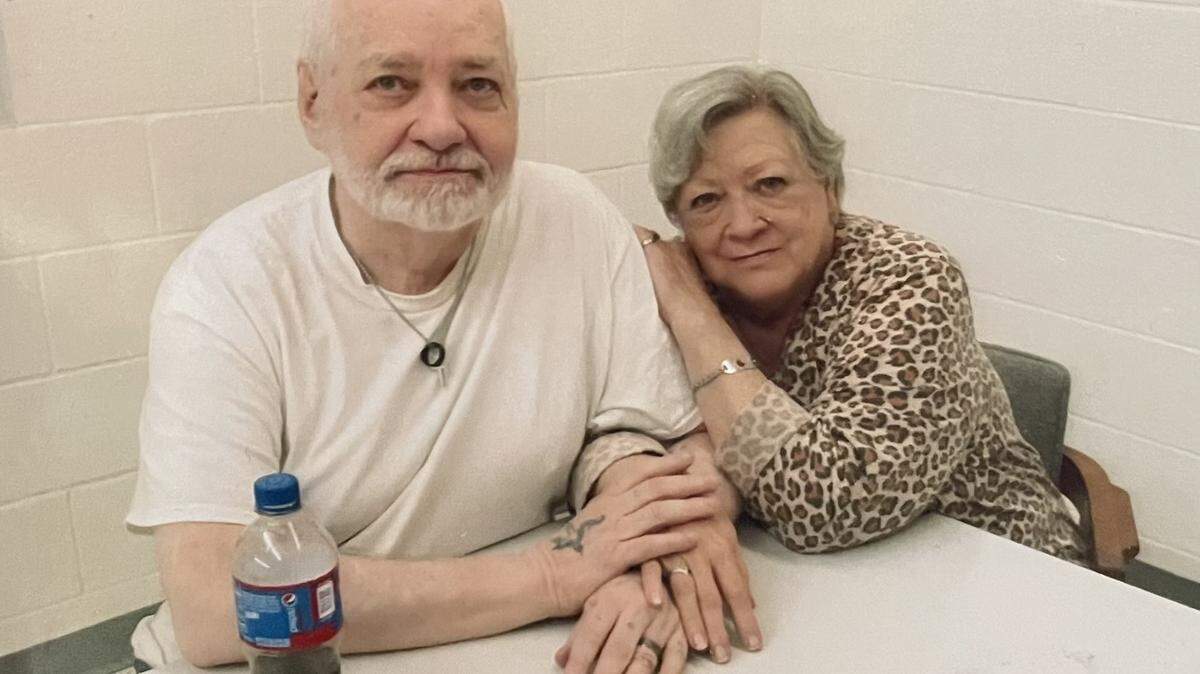 Thomas Creech, left, is Idaho’s longest-service death row prisoner, including after a failed execution by lethal injection in February 2024. He married his wife, LeAnn Creech, in 1998 while incarcerated.