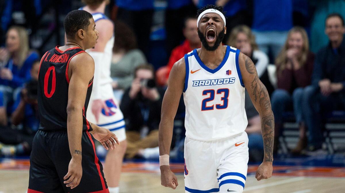 Naje Smith and the Boise State men’s basketball team will be looking for their first NCAA Tournament victory when they face Northwestern at 5:45 p.m. MT Thursday in Sacramento, California.