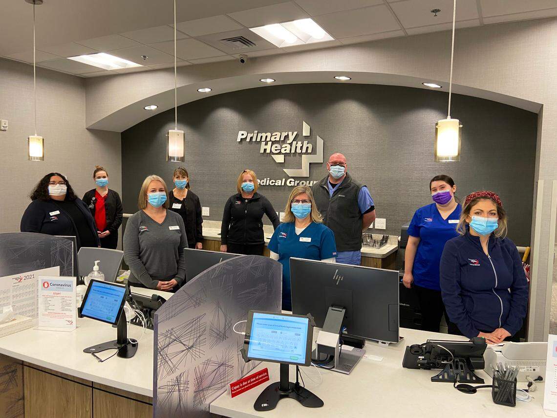 The staff of Primary Health Medical Group’s Kuna clinic.