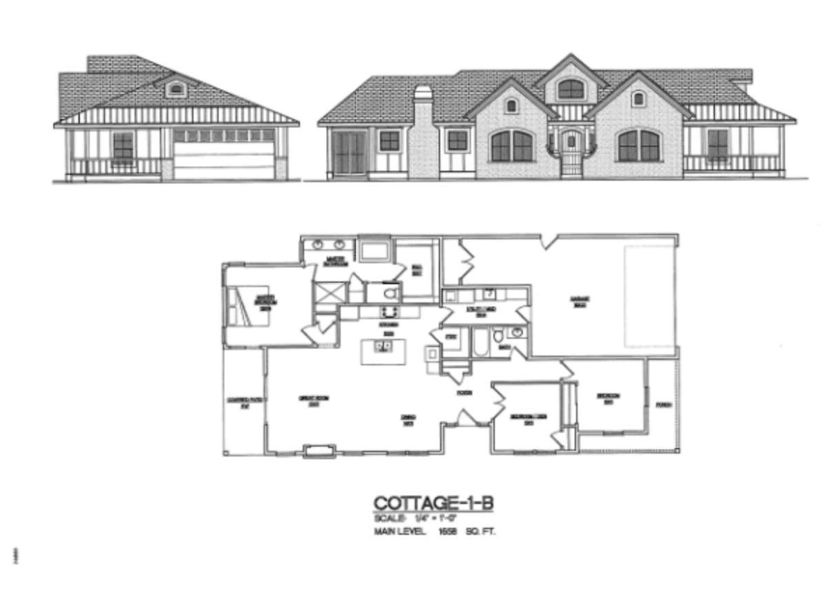 Todd Campbell Construction wants to build smaller homes, like this 1,600 square-foot house, in the proposed Allmon subdivision, near Locust Grove Road and Chinden Boulevard