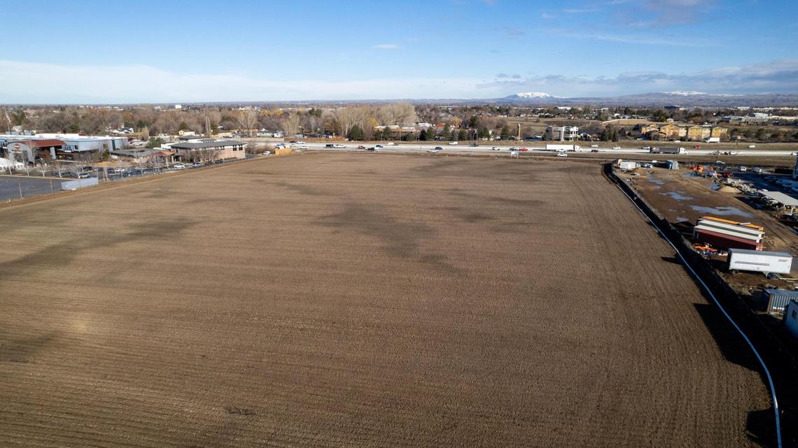 An empty lot at 2600 E. Overland Road in Meridian is owned by WinCo Foods.