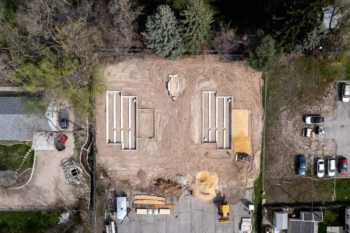 The Taft Homes project will provide affordable housing to two families on land leased by Collister United Methodist Church. The church is located across the parking lot south of the homes, bordering West Taft Street off of 36th Street in Boise.