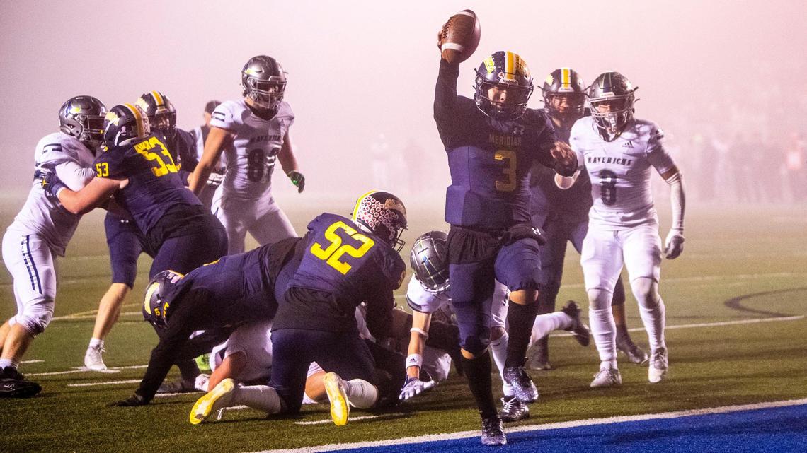 Meridian quarterback Zeke Martinez returns for his fourth season as a starter.