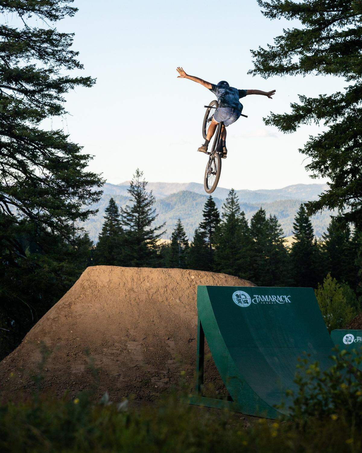 Tamarack Resort opened a new jump park and pump track as part of its mountain biking options.