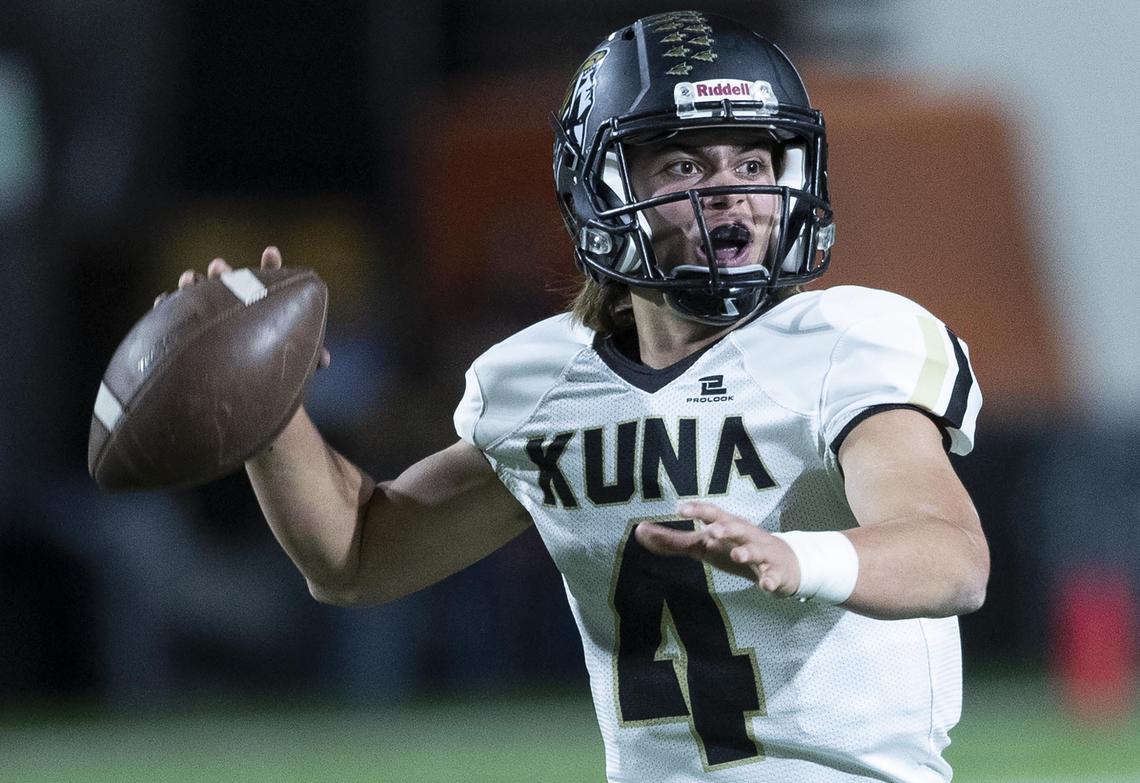 Kuna quarterback Sean Austin was first-team, 4A All-Idaho selection last season.