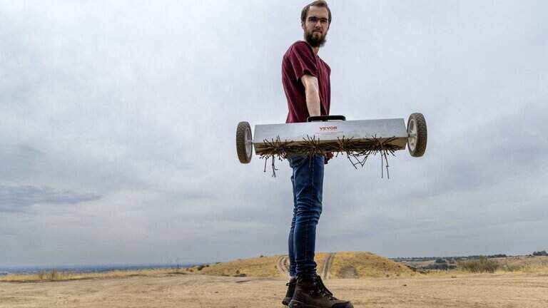 The Eagle Foothills are full of nails and bullets. Meet the man cleaning it up