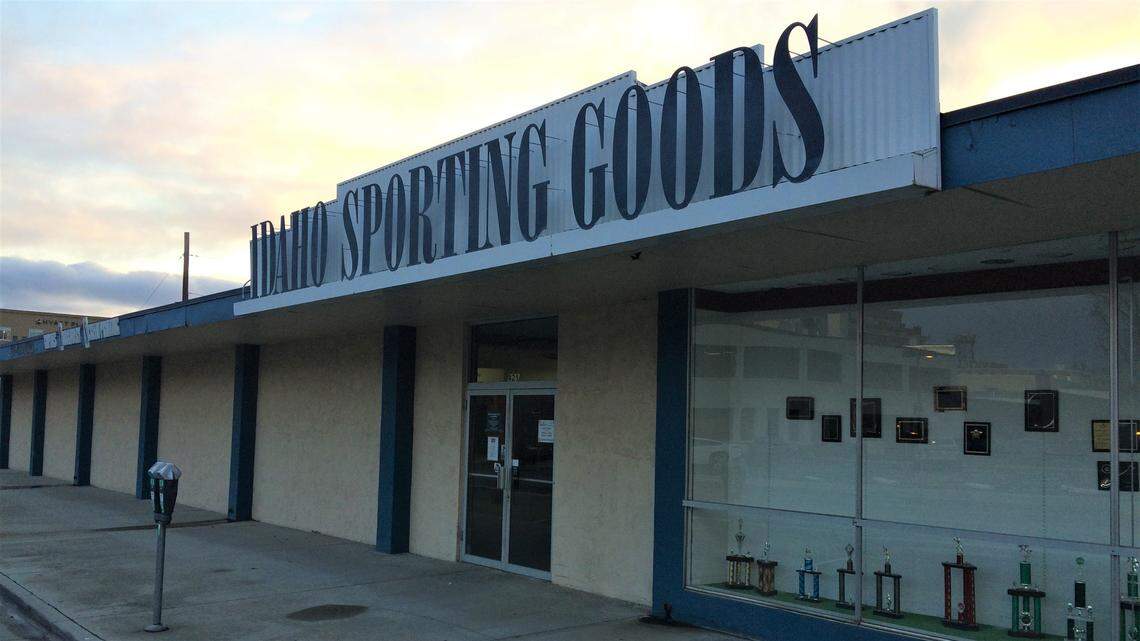The Idaho Sporting Goods store at 421 N. 10th St. was torn down in January 2024. The lot at has been empty since, just across State Street from the Downtown Boise YMCA. 